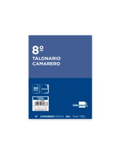 Talonario Liderpapel Camarero Octavo Original Y Copia T252 Zig Zag 2