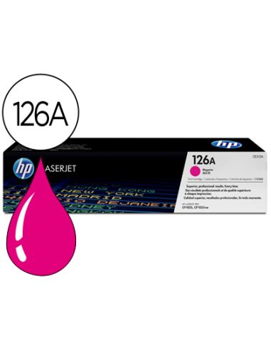 Toner Hp Laserjet Cp1025 Mfp M175A Ce313A Magenta -1000 Pag-