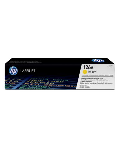 Toner Hp Laserjet Cp1025 Mfp M175A Ce312A Amarillo 1000 Pag