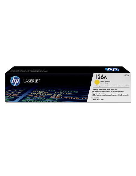 Toner Hp Laserjet Cp1025 Mfp M175A Ce312A Amarillo 1000 Pag