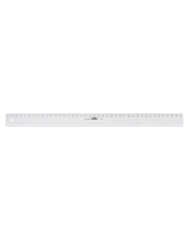 Regla M+R 40 Cm Plastico Transparente