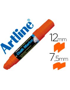 Rotulador Artline Pizarra Verde Negra Epw-12 Mm Color Naranja