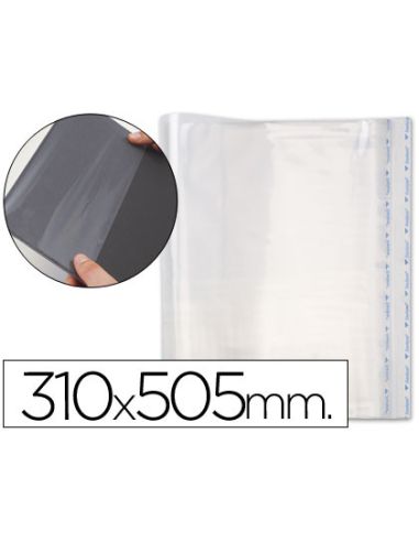 Forralibro Pp Ajustable Adhesivo 310X505 Mm