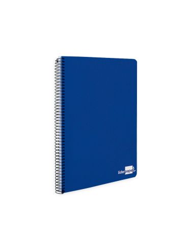 Cuaderno Espiral Liderpapel Cuarto Tapa Dura 80H 75Gr Cuadro 4Mm Con Margen Colores Surtidos