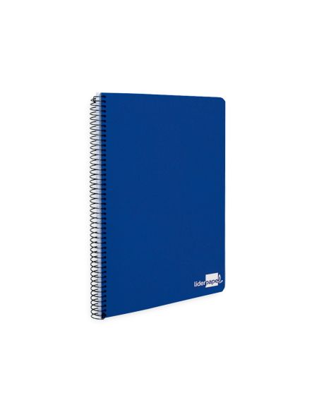 Cuaderno Espiral Liderpapel Cuarto Tapa Dura 80H 75Gr Cuadro 4Mm Con Margen Colores Surtidos