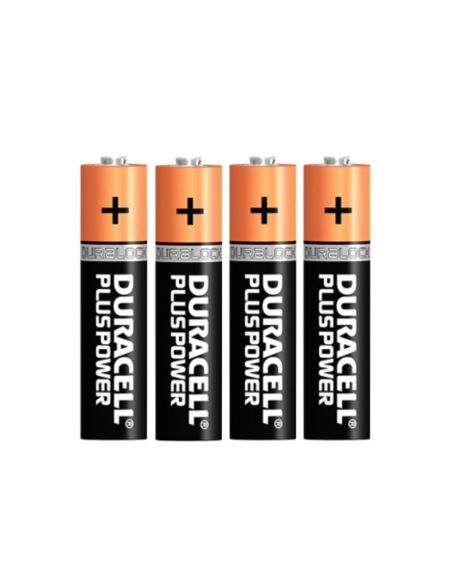 Pila Duracell Alcalina Plus Aaa Power Boost Blister De 4 Ud