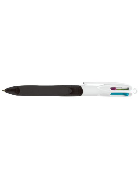 Boligrafo Bic Cuatro Colores Con Grip Colore Negro Punta 1,3 Mm