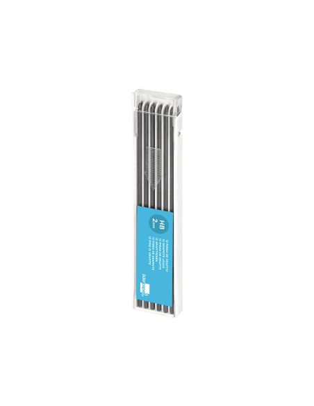 Minas Liderpapel Grafito 2 Mm Estuche De 12 Minas Longitud 120 Mm