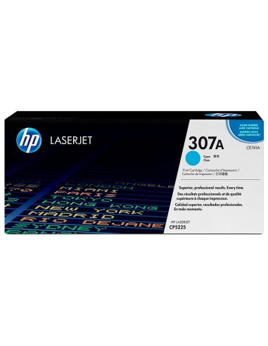 Toner Hp Color Laserjet Cp5225 Cp5225N Cp5225D -Ce741A- Cian 7.300 Pags
