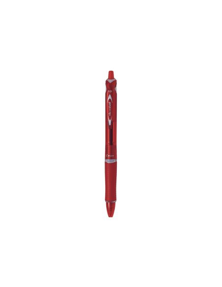 Boligrafo Rojo Pilot Acroball Tinta Aceite Punta De Bola De 1,0Mm Retractil