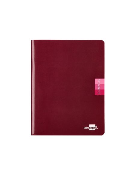 Libreta Escolar Liderpapel Scriptus 48H Din A5 Cuadro 6 Mm Papel 90 Gr Sin Margen