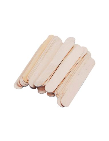 Palillo Para Manualidades Liderpapel Madera Color Natural 15X2 Cm Bolsa De 100 Unidades