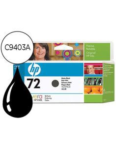Ink-Jet Hp 72 Negro Mate Designjet T610/1100 -130Ml-