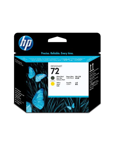Ink-Jet Hp 72 Cabezal Negro Mate Y Amarillo Designjet T610/1100