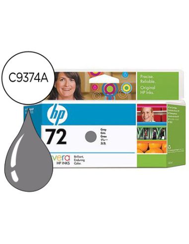 Ink-Jet Hp 72 Gris Foto Designjet T610/1100 -130Ml-