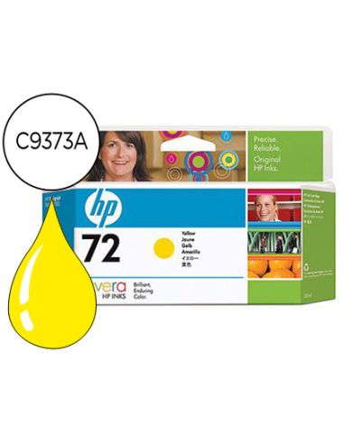 Ink-Jet Hp 72 Amarillo Foto Designjet T610/1100 -130Ml-