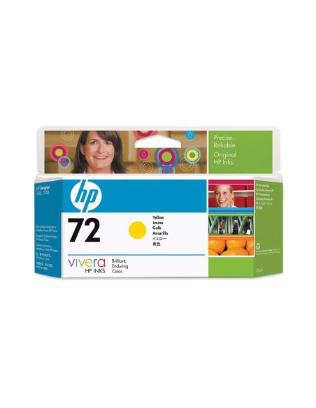 Ink-Jet Hp 72 Amarillo Foto Designjet T610/1100 -130Ml-