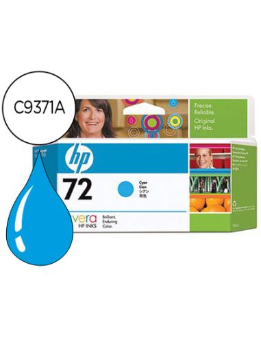 Ink-Jet Hp 72 Cian Designjet T610/1100 -130Ml-