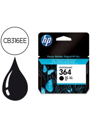 Ink-Jet Hp 364 Negro Photosmart Premium - C309A / Series C5300 / C6300 / B8500 / D5400 -250Pag