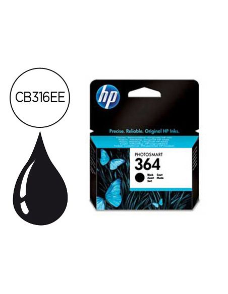 Ink-Jet Hp 364 Negro Photosmart Premium - C309A / Series C5300 / C6300 / B8500 / D5400 -250Pag