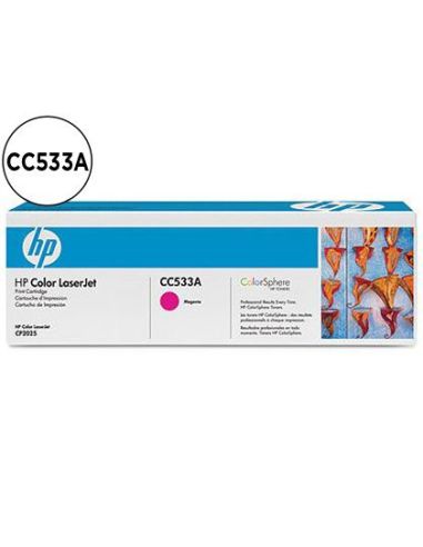 Toner Hp Laserjet Color Cp2025/Cm2320 Magenta 2.800Pag|Libreriasalesiana