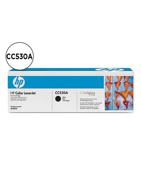 Toner Hp Laserjet Color Cp2025 Negro 3.500 Pag