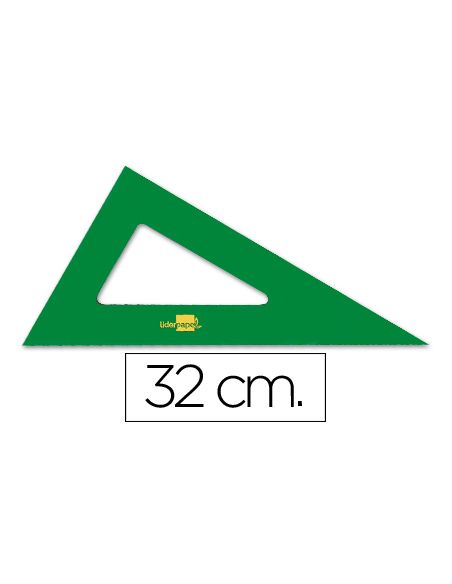Cartabon Liderpapel 32 Cm Acrilico Verde