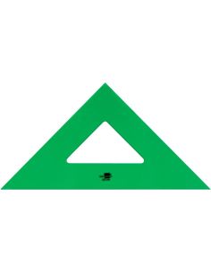Escuadra Liderpapel 32 Cm Acrilico Verde 2