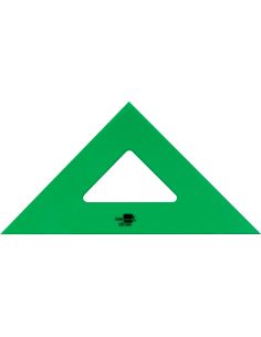 Escuadra Liderpapel 25 Cm Acrilico Verde 2