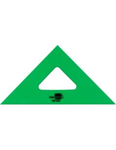 Escuadra Liderpapel 16 Cm Acrilico Verde 2