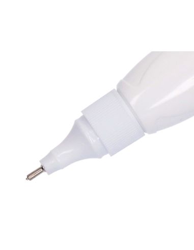 Corrector Q-Connect Lapiz Con Punta Metalica 8 Ml
