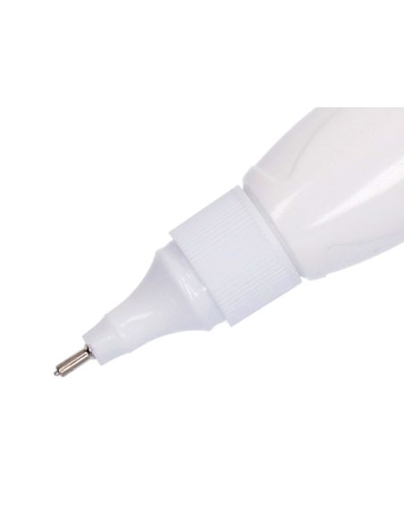Corrector Q-Connect Lapiz Con Punta Metalica 8 Ml