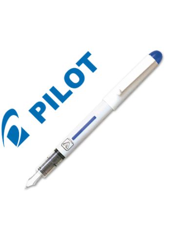 Pluma Pilot V Pen Blanco Desechable Azul Svpn-4Wl