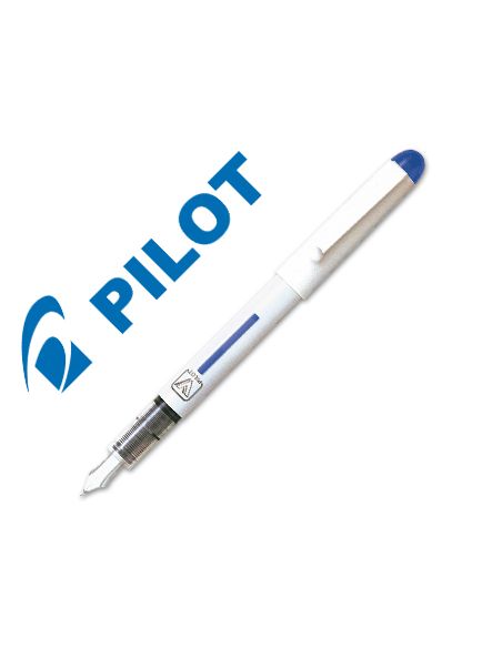 Pluma Pilot V Pen Blanco Desechable Azul Svpn-4Wl
