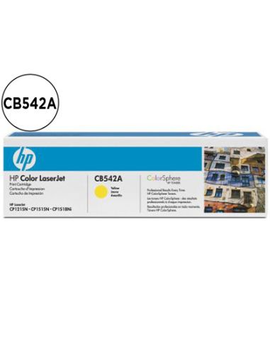 Toner Hp Cb542A Color Laserjet Cp-1215/Cp-1515/Cp-1518 Amarilo With Colorsphere -1.400Pag-