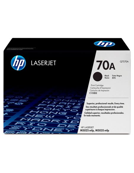 Toner Hp Laserjet Mfp N5025/ M5035 Negro -15.000Pag.- 70A