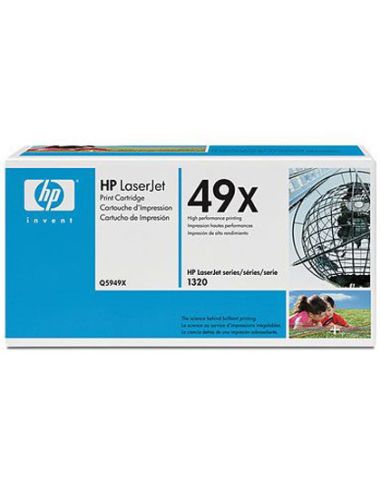 Toner Hp Laserjet Smart 1320/ 1320N/1320Nw/1320Tn 3390/3392 49X Negro Alta Capacidad -6.000Pag-