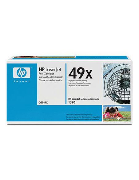 Toner Hp Laserjet Smart 1320/ 1320N/1320Nw/1320Tn 3390/3392 49X Negro Alta Capacidad -6.000Pag-