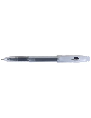 Boligrafo Liderpapel Super Gel Punta 0,5 Mm Negro