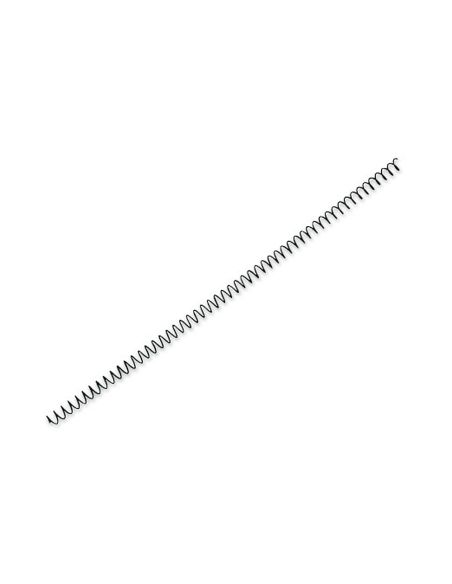 Espiral Metalico Yosan Negro Paso 56 4:1 8 Mm Calibre 1,00 Mm