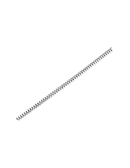 Espiral Metalico Yosan Negro Paso 64 5:1 8 Mm Calibre 1,00 Mm