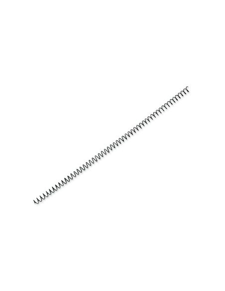 Espiral Metalico Yosan Negro Paso 64 5:1 6 Mm Calibre 1,00 Mm