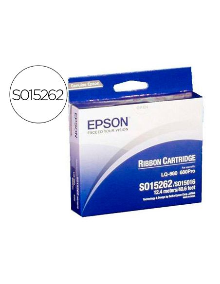 Cinta Impresora Epson Lq-670/860/1060/2500/2550, Dlq-2000 Negra