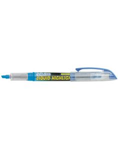 Rotulador Artline Fluorescente Ek-640 Azul Punta Biselada 2
