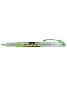 Rotulador Artline Fluorescente Ek-640 Verde Punta Biselada 2