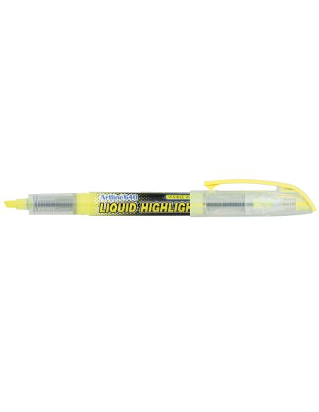 Rotulador Artline Fluorescente Ek-640 Amarillo Punta Biselada