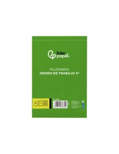 Talonario Liderpapel Orden De Trabajo Cuarto Original Y Copia T255 2