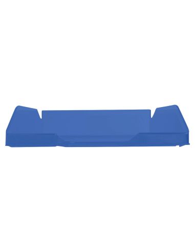 Bandeja Sobremesa Plastico Q-Connect Azul Transparente 240X70X340 Mm