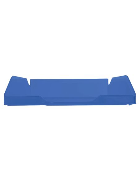 Bandeja Sobremesa Plastico Q-Connect Azul Transparente 240X70X340 Mm