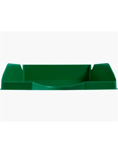 Bandeja Sobremesa Plastico Q-Connect Verde Opaco 240X70X340 Mm